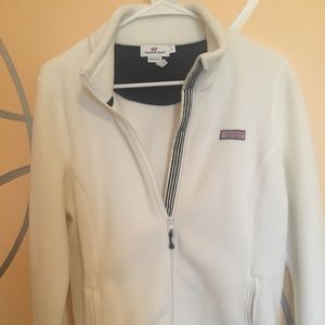 Vineyard vines fleece jacket